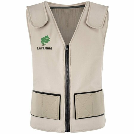 LAKELAND Vest, , Chemical, One Size, Khaki CV55